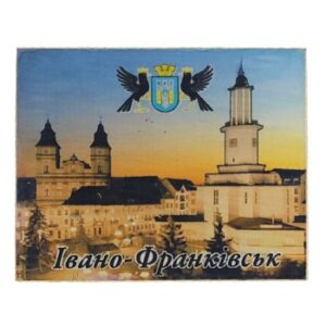 MAGNES NA LODÓWKĘ IWANO-FRANKIWSK WIDOK UKRAINA M02125