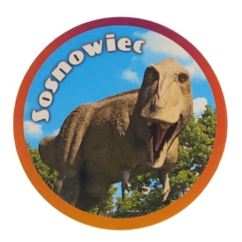 MAGNES NA LODÓWKĘ DINOZYR SOSNOWIEC M02129