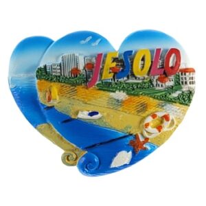 MAGNES NA LODÓWKĘ SERCE JESOLO WIDOK NABRZEŻA M02173