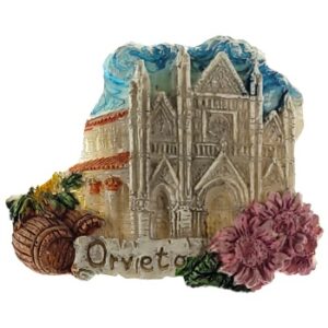 MAGNES NA LODÓWKĘ KATEDRA ORVETO WŁOCHY USZKODZONY M02175