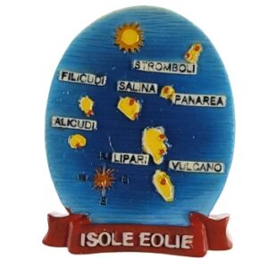 MAGNES NA LODÓWKĘ WYSPY MORZE ISOLE EOLIE M02206