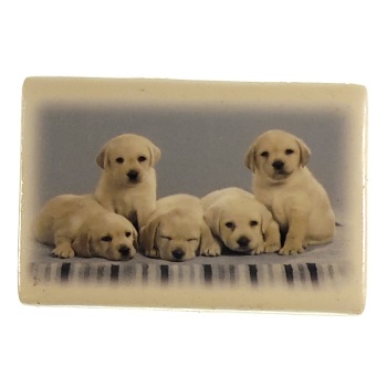 MAGNES NA LODÓWKĘ PIESKI KAFELEK CERAMIKA M02337