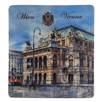 MAGNES NA LODÓWKĘ WIDOK WIEDEŃ M02372