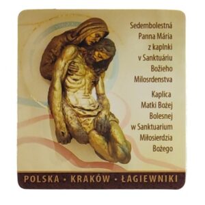 MAGNES NA LODÓWKĘ KRAKÓW ŁAGIEWNIKI SANKTUARIUM M02444