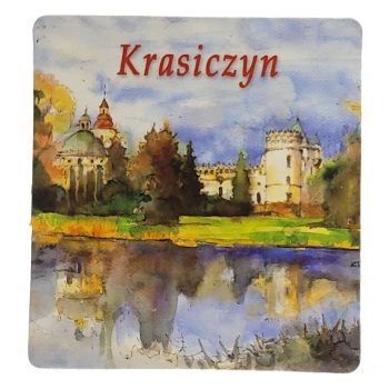 MAGNES NA LODÓWKĘ AKWARELA KRASICZYN M02467