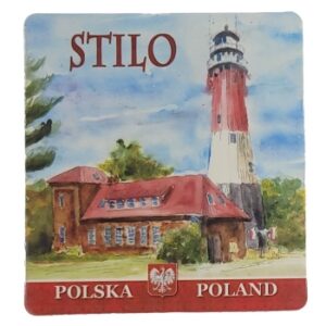 MAGNES NA LODÓWKĘ WIDOK LATARNIA MORSKA STILO M02504