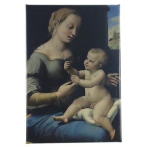 MAGNES NA LODÓWKĘ MADONNA Z DZIECIĄTKIEM RAPHAEL M02527