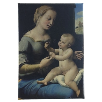 MAGNES NA LODÓWKĘ MADONNA Z DZIECIĄTKIEM RAPHAEL M02527
