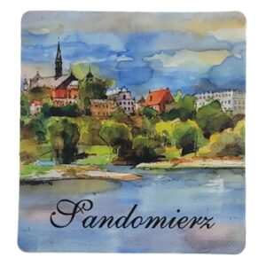 MAGNES NA LODÓWKĘ SANDOMIERZ WIDOK Z BRZEGU M02579