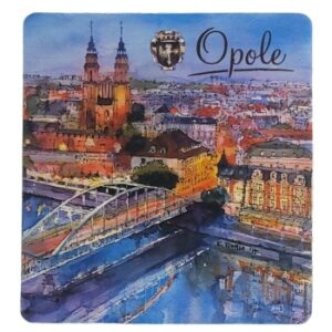 MAGNES NA LODÓWKĘ OPOLE AKWARELA M02589