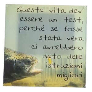 MAGNES NA LODÓWKĘ SENTENCJA RYBA M02640