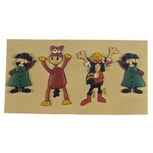 MAGNES NA LODÓWKĘ KROWA ŁUCZNICY KOWBOJ MAGNES NA LODÓWKĘ Z GUMY M02641