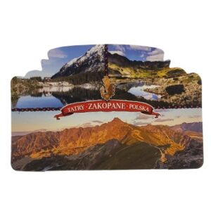 MAGNES NA LODÓWKĘ WIDOK TATRY ZAKOPANE M02658