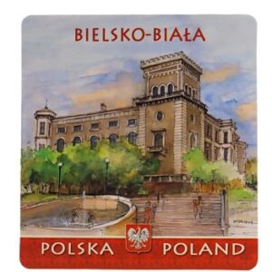 MAGNES NA LODÓWKĘ AKWARELA BIELSKO-BIAŁA PAŁAC M02686