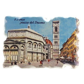 MAGNES NA LODÓWKĘ FLORENCJA PLAC KATEDRALNY MAGNES NA LODÓWKĘ GRUBY M02730