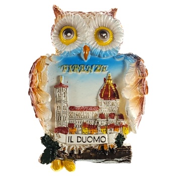 MAGNES NA LODÓWKĘ FLORENCJA KATEDRA SOWA WŁOCHY M02733