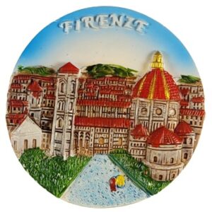 MAGNES NA LODÓWKĘ FLORENCJA KATEDRA OKOLICE KOŁO M02774