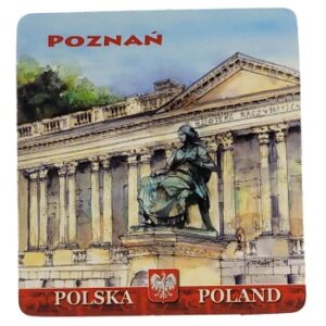 MAGNES NA LODÓWKĘ POZNAŃ AKWARELA M02809