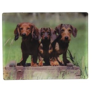 MAGNES NA LODÓWKĘ PSY 3D ZWIERZĘTA M02915