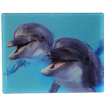 MAGNES NA LODÓWKĘ DELFINY 3D ZWIERZĘTA M02936