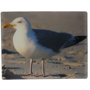 MAGNES NA LODÓWKĘ MEWA SREBRZYSTA 3D PTAKI M02976