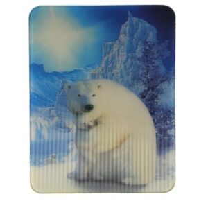 MAGNES NIEDŹWIEDŹ POLARNY Z MŁODYM ZWIERZĘTA 3D TRÓJWYMIAROWE M03086