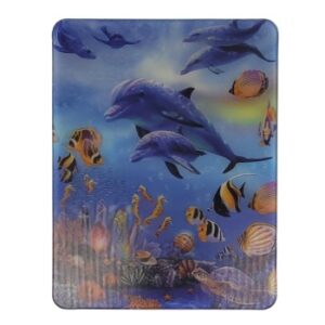 MAGNES NA LODÓWKĘ DELFIN Z MŁODYM ZWIERZĘTA 3D TRÓJWYMIAROWE M03101