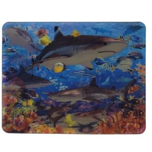 MAGNES NA LODÓWKĘ REKINY RYBY ZWIERZĘTA 3D TRÓJWYMIAROWE M03122