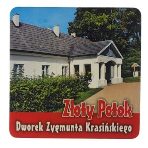 MAGNES NA LODÓWKĘ AKWARELA DWOREK ZYGMUNTA KRASIŃSKIEGO ZŁOTY POTOK M03206
