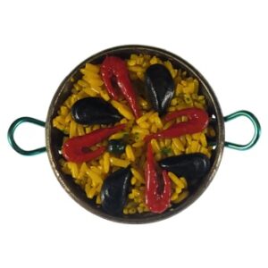 MAGNES NA LODÓWKĘ RIZOTTO PATELNIA JEDZENIE M03229