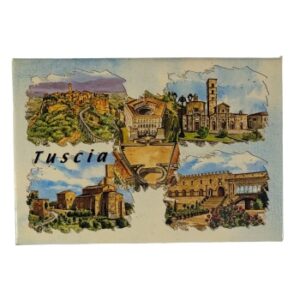 MAGNES NA LODÓWKĘ WIDOKI TUSCIA WŁOCHY M03280