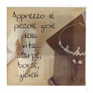 MAGNES NA LODÓWKĘ SENTENCJA PRZEZROCZYSTY PLASTIK M03487