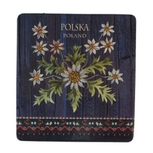 MAGNES NA LODÓWKĘ AKWARELA WZORY LUDOWE M03550