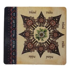 MAGNES NA LODÓWKĘ AKWARELA WZORY LUDOWE M03551