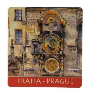 MAGNES NA LODÓWKĘ AKWARELA PRAHA CZECHY M03555