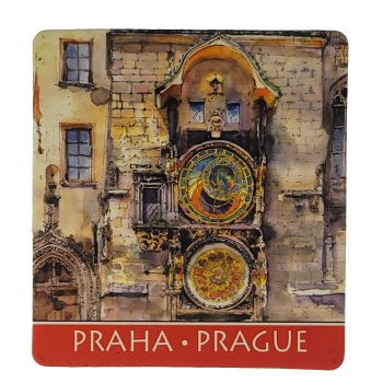 MAGNES NA LODÓWKĘ AKWARELA PRAHA CZECHY M03555