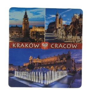 MAGNES NA LODÓWKĘ AKWARELA KRAKÓW M03591