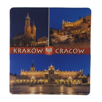 MAGNES NA LODÓWKĘ AKWARELA KRAKÓW M03594