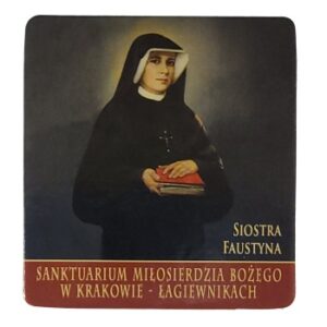 MAGNES NA LODÓWKĘ AKWARELA KRAKÓW SANKTUARIUM ŁAGIEWNIKI M03596