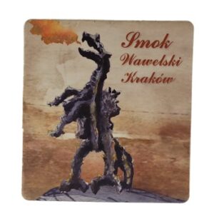 MAGNES NA LODÓWKĘ AKWARELA KRAKÓW SMOK WAWELSKI M03597