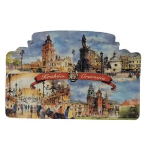 MAGNES NA LODÓWKĘ AKWARELE KRAKÓW M03599