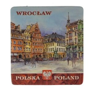 MAGNES NA LODÓWKĘ AKWARELA WROCŁAW M03606