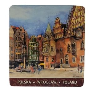MAGNES NA LODÓWKĘ AKWARELA WROCŁAW M03612