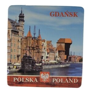 MAGNES NA LODÓWKĘ AKWARELA GDAŃSK M03627