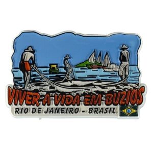 MAGNES NA LODÓWKĘ RYBACY RIO DE JANEIRO BRAZYLIA GUMA M03879
