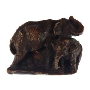 MAGNES NA LODÓWKĘ SŁONIE RZEŹBA ZWIERZĘTA M03948