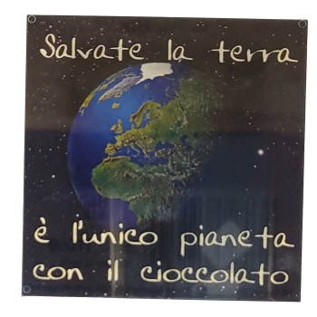 MAGNES SENTENCJA RATUJMY ZIEMIĘ JEDYNĄ PLANETĘ Z CZEKOLADĄ M03967