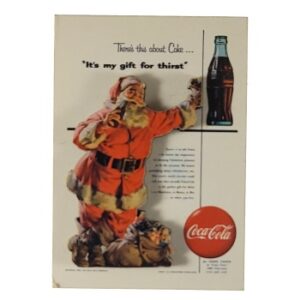 MAGNES NA LODÓWKĘ BOŻE NARODZENIE ŚWIĘTA MIKOŁAJ COCA COLA M04180