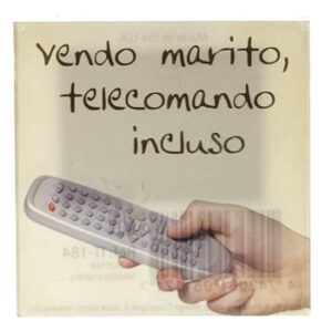 MAGNES NA LODÓWKĘ DŁOŃ Z PILOTEM SENTENCJA PRZEZROCZYSTY PLASTIK M04189