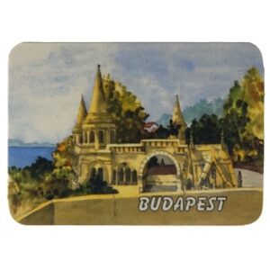MAGNES NA LODÓWKĘ WIDOK ZABYTEK BUDAPESZT M04204